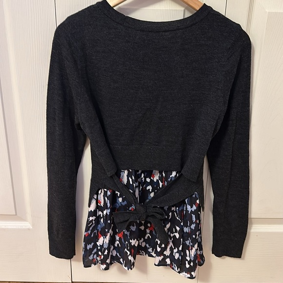 CLUB MONACO Azamik Layered Wool Long-Sleeve Sweater size medium - Picture 6 of 7